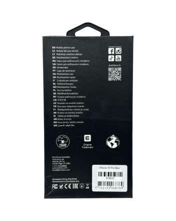  Накладка для i-Phone 15 Pro Max Evelatus Magsafe прозрачный