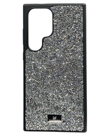  Накладка для Samsung Galaxy S24 Ultra Swarovski серебристый