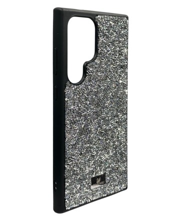  Накладка для Samsung Galaxy S24 Ultra Swarovski серебристый