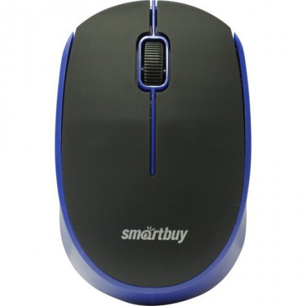Мышь беспроводная Smartbuy ONE 368AG USB/DPI 800-1200-1600/3 кнопки/1AA черно-синяя (SBM-368AG-KB)