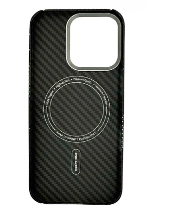  Накладка для i-Phone 16 Pro Max Keephone Kevilar Seanova MagSnap черный