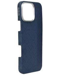 Накладка для i-Phone 16 Pro Max 6.9&quot; Pitaka PTK Tactile Woven case черно-синий