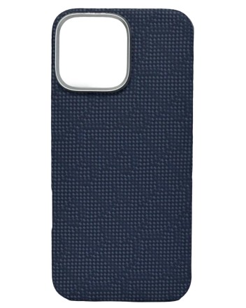  Накладка для i-Phone 16 Pro Max 6.9&quot; Pitaka PTK Tactile Woven case черно-синий