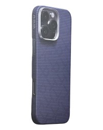 Накладка для i-Phone 16 Pro Max 6.9&quot; Pitaka PTK Tactile Woven case черно-синий