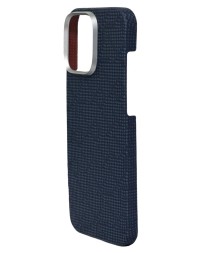 Накладка для i-Phone 16 Pro Max 6.9&quot; Pitaka PTK Tactile Woven case черно-синий