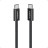  Usb Кабель-зарядка Type-C на Type-C Anker Zolo (A8060P11) 240W 1.5м чёрный