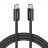  Usb Кабель-зарядка Type-C на Type-C Anker Zolo (A8060P11) 240W 1.5м чёрный