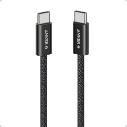 Usb Кабель-зарядка Type-C на Type-C Anker Zolo (A8060P11) 240W 1.5м чёрный