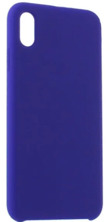  Чехол-накладка i-Phone XR Silicone icase №40 ярко-синяя