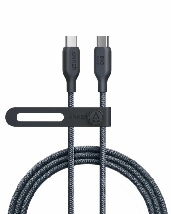  Usb Кабель-зарядка Type-C на Type-C Anker 544 (A80F5P11) 240W 0.9м черный
