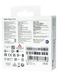 Наушники беспроводные Xiaomi Redmi Buds 6 Pro черные