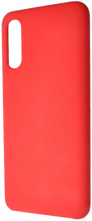 Накладка для Samsung Galaxy A70 Silicone cover красная