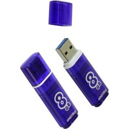 3.0 USB флеш накопитель Smartbuy 8GB Glossy Dark Blue (SB8GBGS-DB)