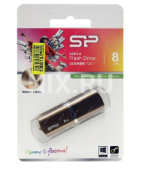 USB флеш накопитель Silicon Power 8GB Luxmini 720 bronze