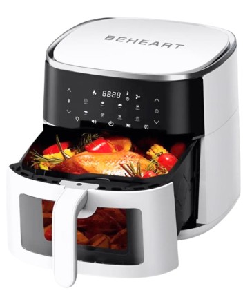  Аэрогриль Beheart Smart Air Fryer 8л (AF-E8003-AS/EU) белый