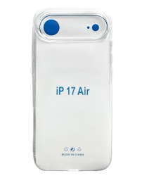 Чехол-накладка силикон i-Phone 17 Air 6.6&quot; прозрачный 1.5мм тех.пак