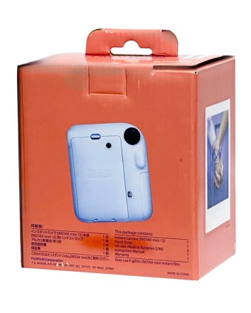  Фотоаппарат моментальной печати Fujifilm Instax Mini 12 голубой