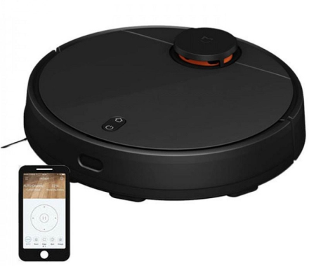  Робот-пылесос Mijia LDS 2 Pro Vacuum Cleaner черный