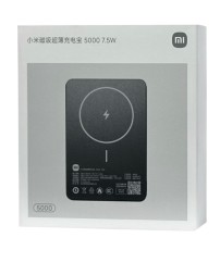 Powerbank с беспроводной зарядкой Xiaomi Magnetic Ultra-Thin 5000mAh 7.5W (WPB0507S) черный