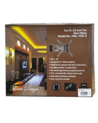 Кронштейн для телевизора 14-55" VESA/50кг (HDL-117B-2)