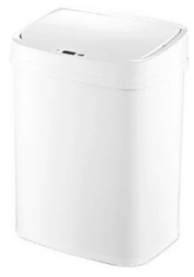 Умное мусорное ведро Xiaomi Ninestars Stainless Steel Sensor Trash Can 12л (DZT-12-28) белое