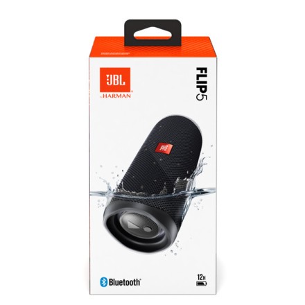  Bluetooth колонка JBL Flip 5 BT4.2/4800mAh/12ч/20Вт/IPX7 черная