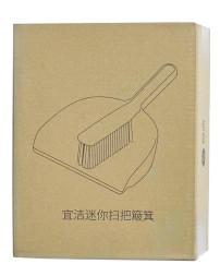 Набор для уборки Yijie Mini Broom Dustpan Combination щетка с совком YZ-02 белый