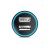  Автомобильное заряд. устр. Hoco UC204 2USB 2.4A черное