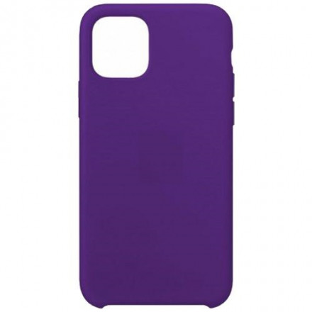 Чехол-накладка  i-Phone 12/12 Pro Silicone icase  №45 фиолетовая