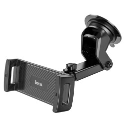 Держатель в автомобиль на торпеду Hoco CA120 с зажимом чёрный