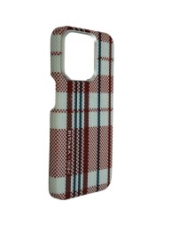 Накладка для i-Phone 15 Pro 6.1&quot; Pitaka Magez Case 5 Aramid Fiber красно-белый