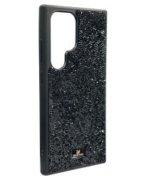 Накладка для Samsung Galaxy S24 Ultra Swarovski черный