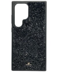 Накладка для Samsung Galaxy S24 Ultra Swarovski черный