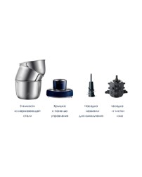 Электрическая мясорубка Xiaomi Morphy Richards Food Processor (MR9401A) серебристая