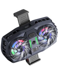 Держатель-вентилятор для телефона Hoco GM36 черный