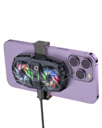 Держатель-вентилятор для телефона Hoco GM36 черный