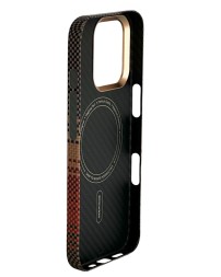 Накладка для i-Phone 16 Pro Max Keephone Kevilar Seanova MagSnap коричневый