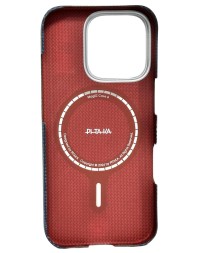 Накладка для i-Phone 16 Pro 6.3&quot; Pitaka PTK Tactile Woven case черно-синий