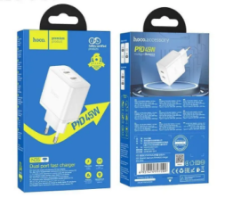 Сетевое зар. устр. Hoco N35 2C 45W белое