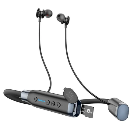  Беспроводные наушники для спорта Hoco ES62 BT5.3/800mAh/120ч черный