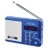  Perfeo мини-аудио Sound Ranger, УКВ+FM, MP3 (USB/microSD), AUX, BL-5C 1000mAh, синий (PF-SV922BLU)