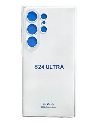 Чехол-накладка силикон 1.5мм Samsung Galaxy S24 Ultra прозрачный