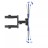 Кронштейн для телевизора 32-55" VESA/31.8кг/поворотный (NS-P400)