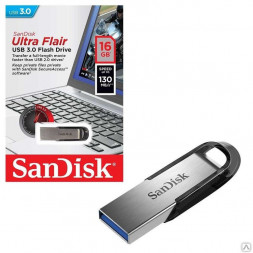 3.0 USB флеш накопитель SanDisk 16GB CZ73 Ultra Flair (SDCZ73-016G-G46)