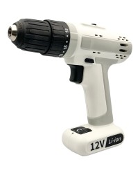 Аккумуляторная ударная дрель-шуруповерт MarsWorker 12V Lithium Impact Drill белая