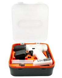 Аккумуляторная ударная дрель-шуруповерт MarsWorker 12V Lithium Impact Drill белая