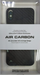 Накладка для i-Phone XR K-Doo Air Carbon силикон черная