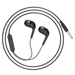 Стереонаушники Hoco M40 с микрофоном черные