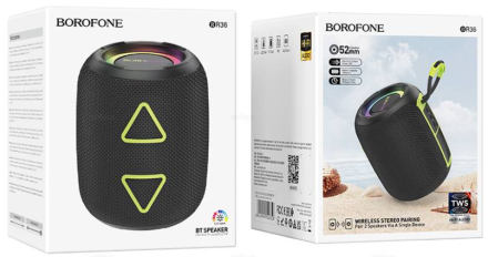  Bluetooth колонка Borofone BR36 черная