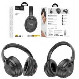 Стереонаушники Bluetooth полноразмерные Hoco W37 Sound Active Noise V5.3/33ч черный